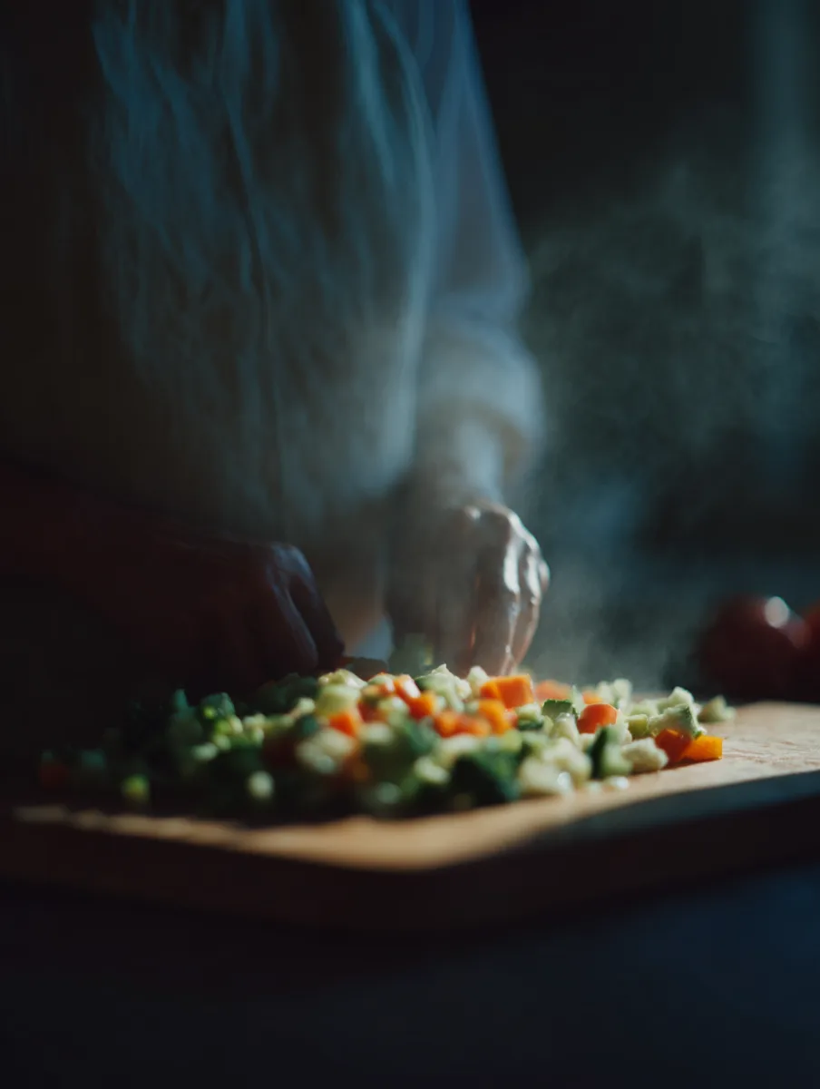 Frische Zutaten für eine ausgewogene Mahlzeit