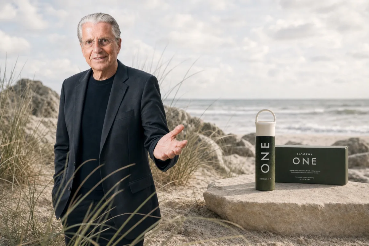Prof. Dr. med. Jochen A. Werner und BIOGENA ONE in den Dünen